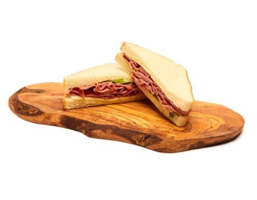 Sandwich Club Rosbif et Fromage Mozzarella